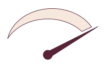 Schéma d'une jauge de vitesse